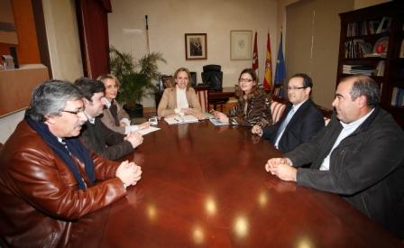 Casero se reúne con Asociación de Empresarios de la Siderometalurgia de Ciudad Real