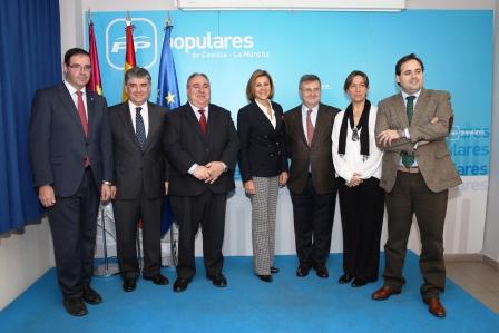 Cospedal se reÃºne con los presidentes provinciales del PP de Castilla-La Mancha