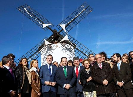Rajoy y Cospedal en Campo de Criptana