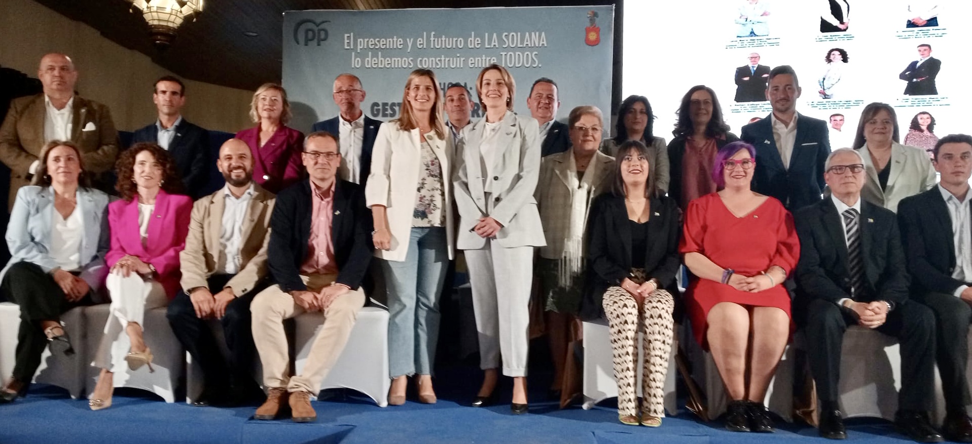 El Partido Popular presenta su candidatura a la Alcaldía de La Solana,  encabezada por Luisa Márquez - Partido Popular de Ciudad Real