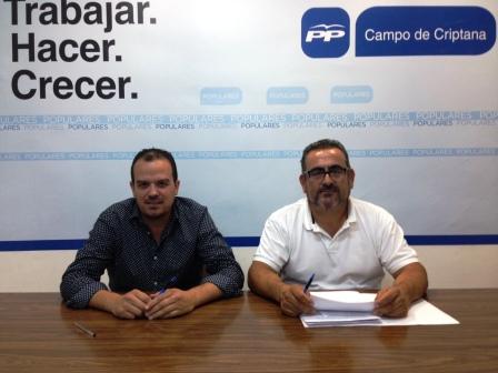 Manuel Carrasco y Javier López