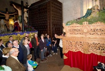 Cospedal en la iglesia de San Pedro en Ciudad Real