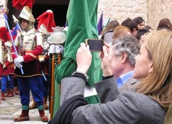 Cospedal en la Semana Santa de Almagro